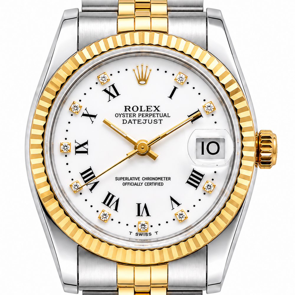 Rolex Datejust 31MM 68273 Two-Tone White Dial Watch